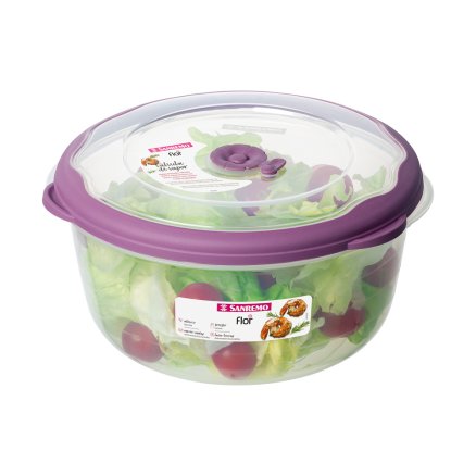 Pote Redondo Plástico Sanremo 3,2L