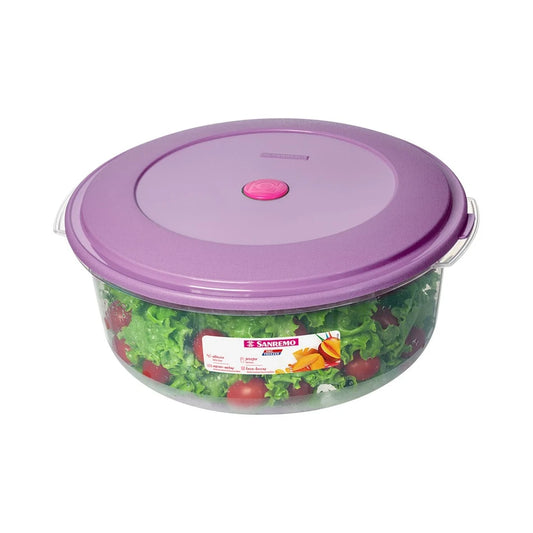 Pote Redondo Plástico Sanremo 4,45L