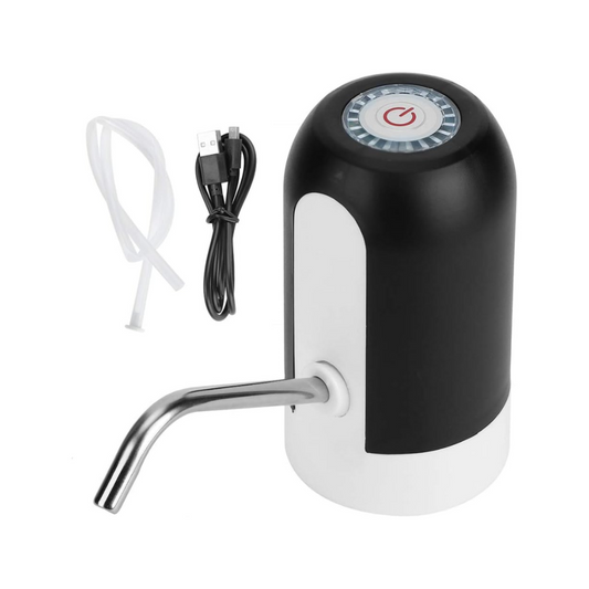 Bomba de Água Elétrica USB BigSul 22557 – Recarregável, Para Galão 5/10/20 L, Bivolt, Plástico ABS/PP + Inox