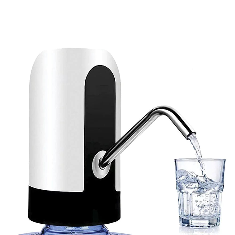 Bomba Elétrica Dispenser USB para Galão de Água – Recarregável, Instalação Fácil | 20 L/5 Galões