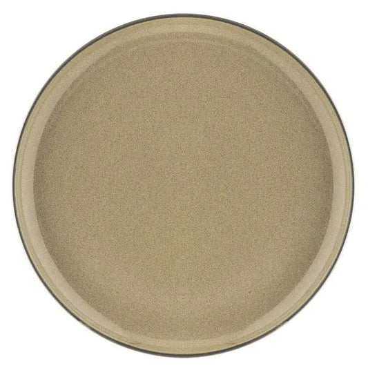 Prato Raso 26 cm Flat Ocre Oxford Biona – Cerâmica Premium com Design Moderno e Sofisticado