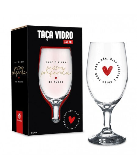Taça Windsor 330 ml - Você é a Minha Pessoa Preferida | Brasfoot Presentes