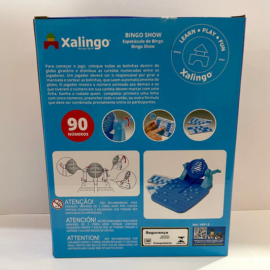 Bingo Show - 24 Cartelas e 90 Números | Xalingo