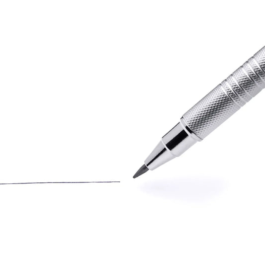 Lapiseira Metallic 2.0mm Rosa com Tubo de 8 Minas de Grafite | JocarOffice