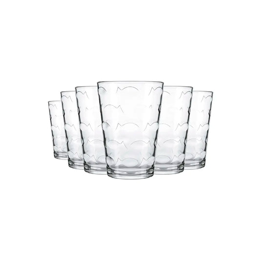 Conjunto 6 Copos Vidro Laguna 265 ml – Nadir Figueiredo | Multiuso e Transparente