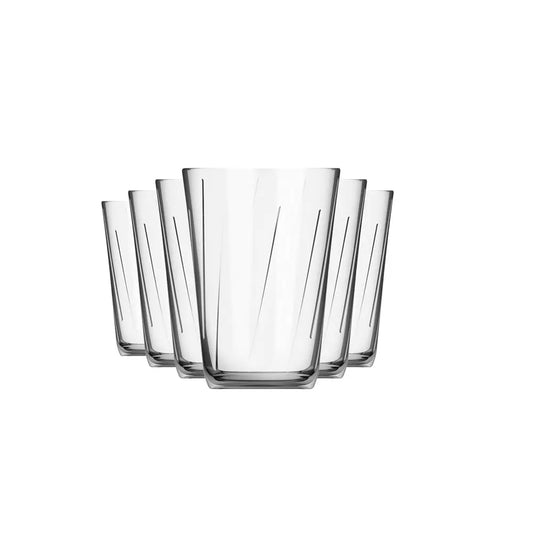 Conjunto 6 Copos de Vidro 190 ml Amazon Sempre – Nadir Figueiredo | Colorex