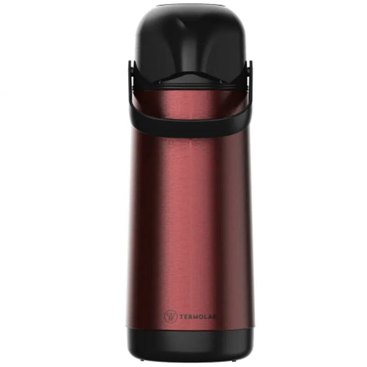 Garrafa Térmica de Inox Magic Pump Lúmina 1 Litro | Termolar | Vermelho