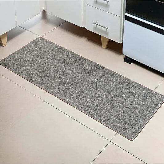 Tapete Nature Cozinha 46×76 cm – Marfim Antiderrapante em Poliéster | Niazitex