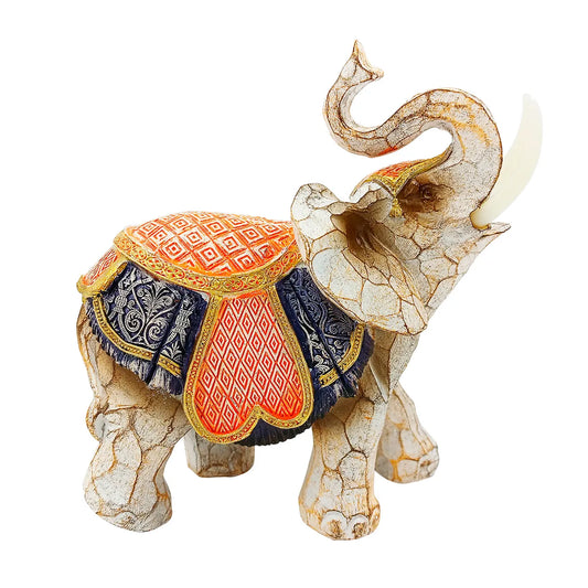 Elefante da Sorte em Resina – Proteção e Elegância para sua Casa