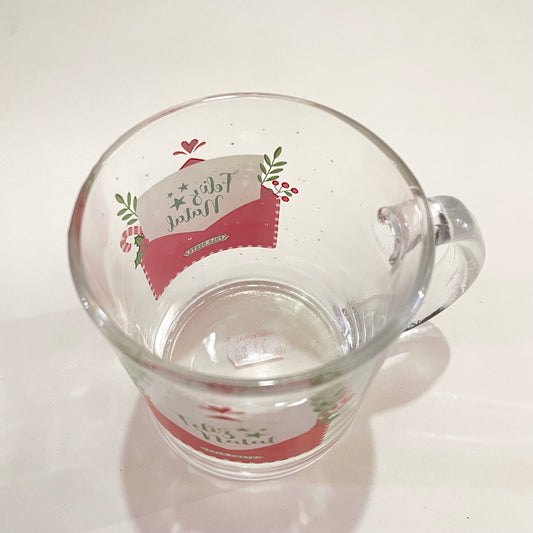 Caneca de Natal 320 ml Wincy – Vidro Temática Natalina