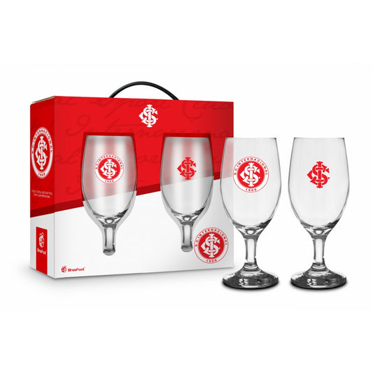 Kit 2 Taças Windsor 330 ml do Inter | Brasfoot Presentes