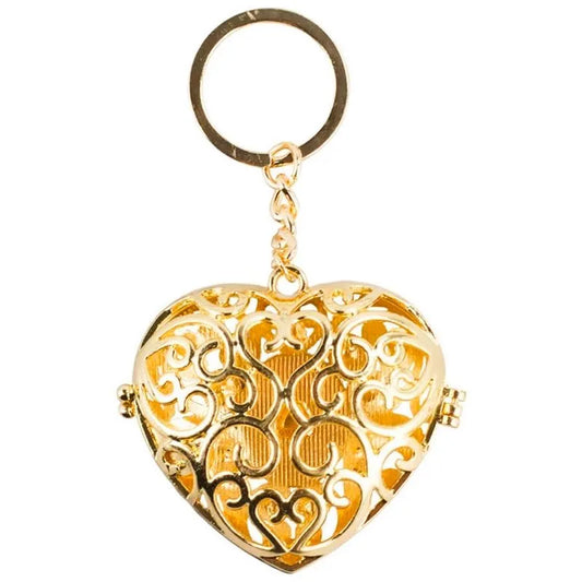 Chaveiro Coração de Metal Nossa Senhora Aparecida