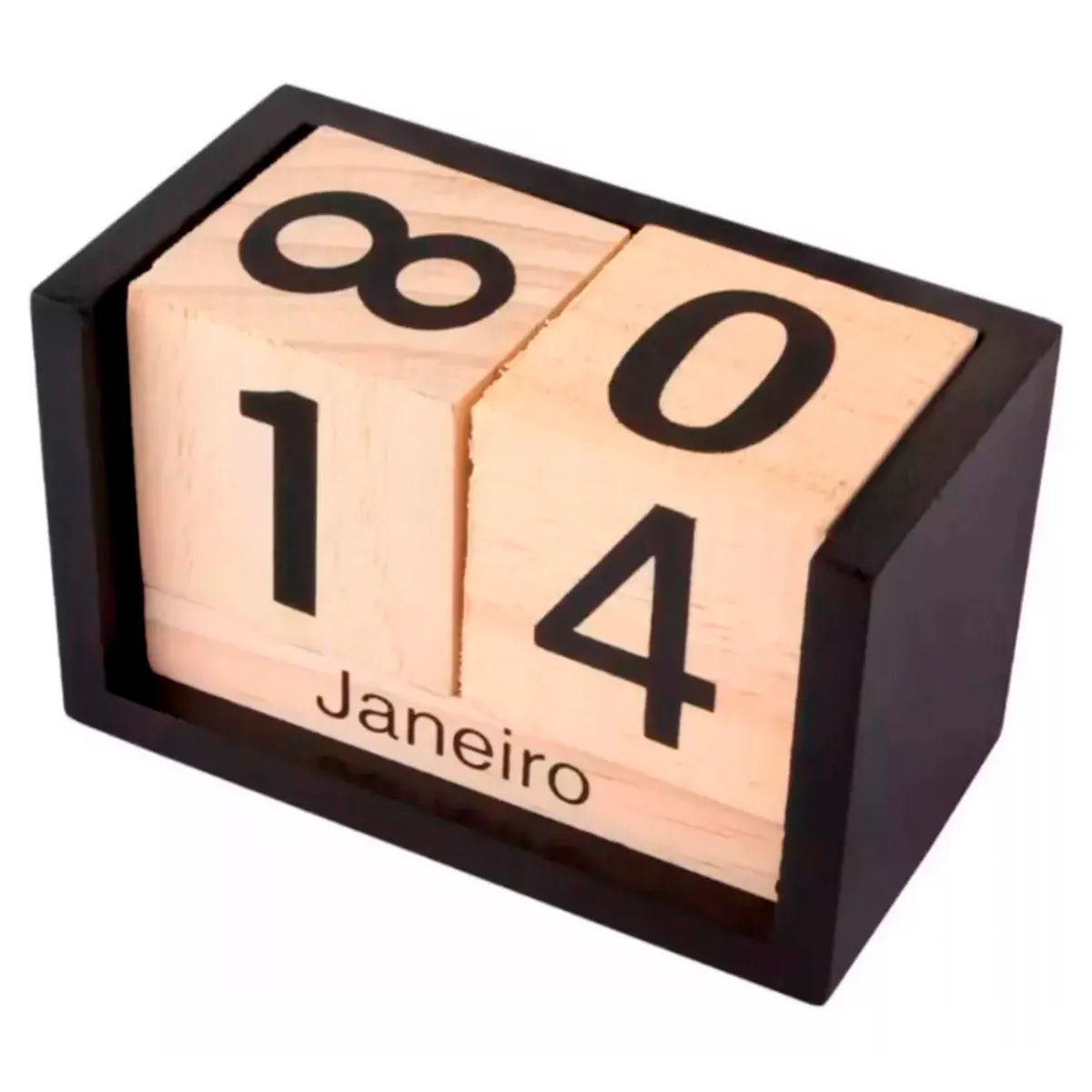 Calendário de Mesa em MDF 8x13 cm – Cubos Decorativos | Livon