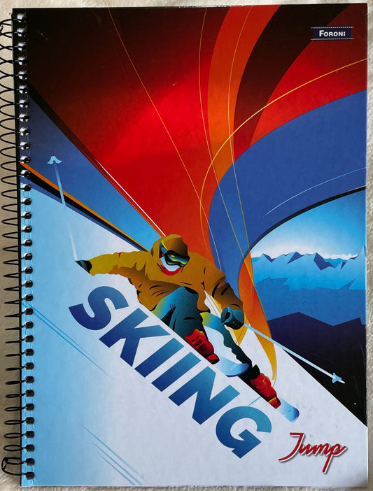 Caderno Foroni Jump Universitário 96 Folhas – 1 Matéria Capa Dura