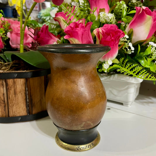 Cuia de Chimarrão de Porongo Lisa 12 cm | Eduardo Benites