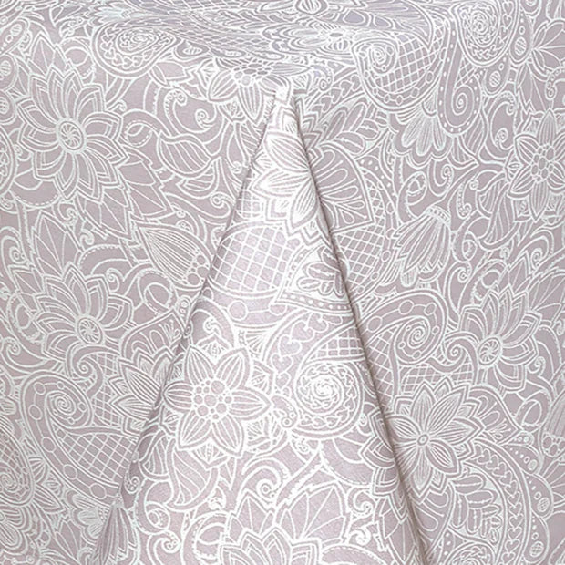 Toalha de Mesa Döhler Clean Athenas Edite 1,60×2,50 m – Estampada | 50% Algodão 50% Poliéster | Acabamento Döhler Clean Fácil Limpeza