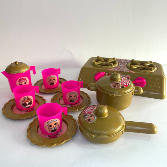 Kit Cozinha de Brinquedo LOL – Divertido e Interativo para Crianças