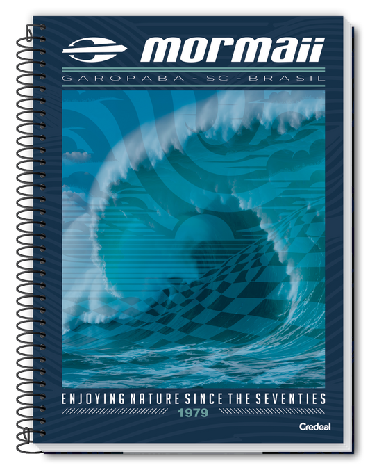 Caderno Mormaii Uma Matéria 96 Folhas | Credeal Cadernos