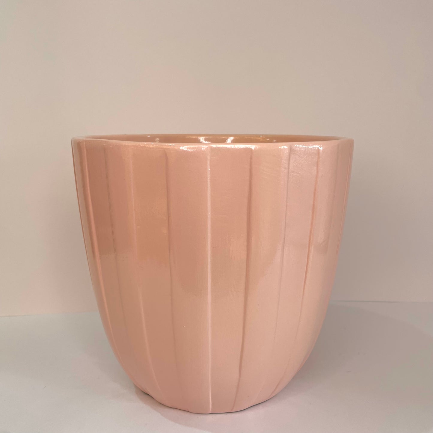 Cachepô Redondo Paris em Cerâmica - Rosa | Cerâmica Alessandra