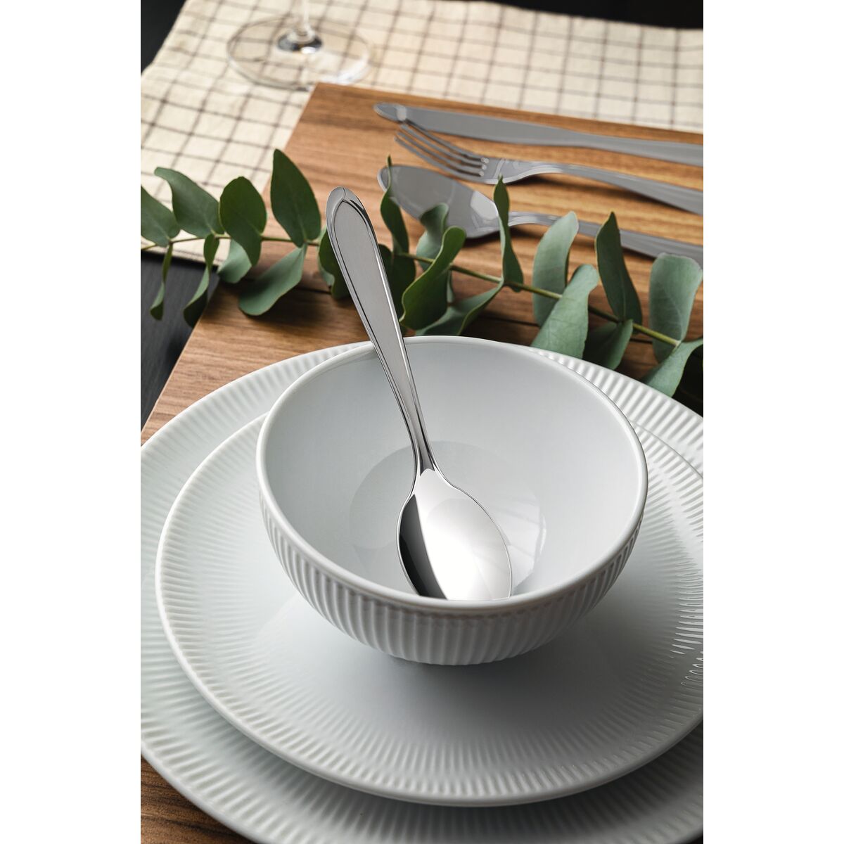 Colher para Sobremesa Laguna em Aço Inox | Tramontina