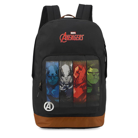 Mochila dos Vingadores Marvel | Escolar de Costas | 18" / 46cm | Luxcel