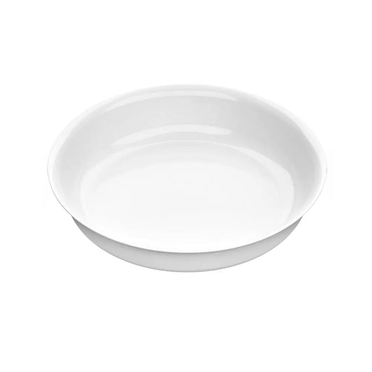 Assadeira Redonda Branca Marinex Opaline de 2 Litros | Nadir