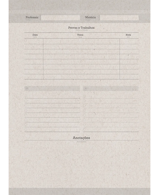 Caderno EcoWay | Universitário Capa Dura 1 Matéria 80 Folhas | Jandaia