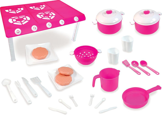 Cozinha de Brinquedo Gigi Gourmet 38 Peças | GGB Brinquedos – Completa e Divertida