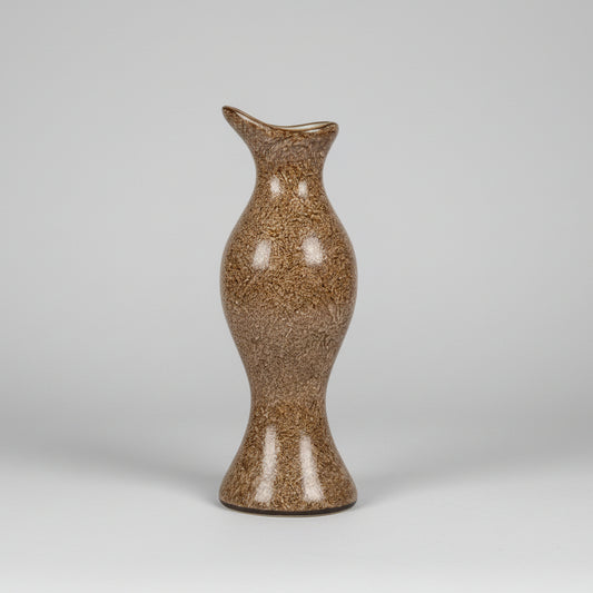 Vaso de Cerâmica para Flores StarBella Calcutá P – Decorativo Escuro 23×8 cm – Design Moderno para Mesa, Sala e Ambiente