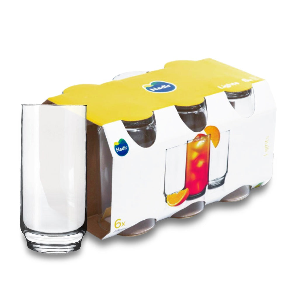 Jogo de 6 Copos Multiuso Lights Nadir 300ml | Nadir