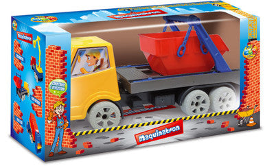 Caminhão Maquinatron Papa Entulho | GGB Plast Brinquedos