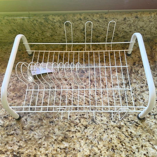 Escorredor de Louças Tubo Aço Arame Pintado Epóxi Branco | Azzo Aramados