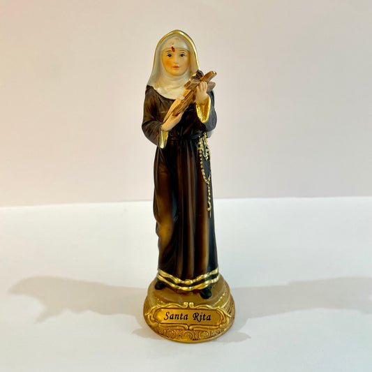 Imagem Santa Rita de Cássia em Resina 13 cm | Espressione Arts