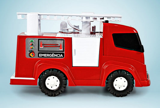 Caminhão de Bombeiro de Brinquedo Herói do Fogo | Plaspolo
