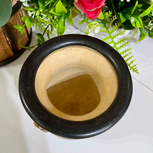 Cuia de Chimarrão de Porongo 11 cm Brasão Sou Do Sul | Eduardo Benites