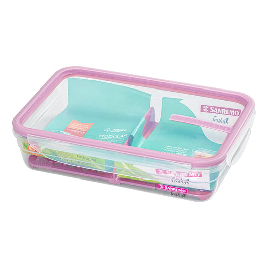 Pote com Travas Sanremo 1,6L – Armazenamento Hermético e Seguro