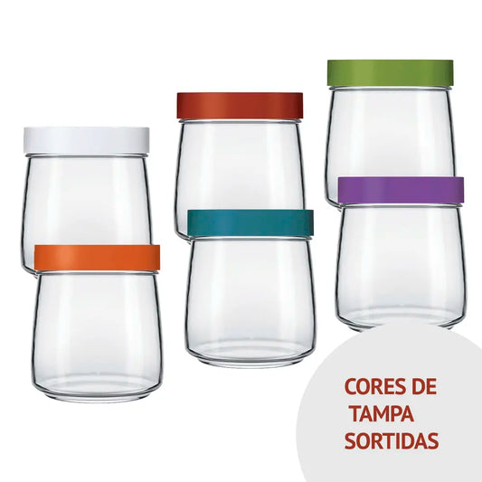 Pote de Vidro Mandacaru Sempre 0,8 Litros | Nadir