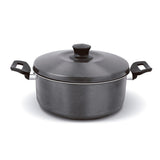 Panela Caçarola Luxo Andiaderente 4,2 Litros - 22 cm | Alumínio Cinco Estrelas