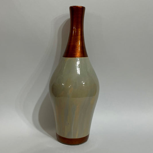 Garrafa Decorativa 25 cm em Cerâmica | Cerâmica Judite