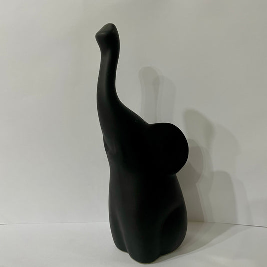 Escultura Decorativa Elefante em Cerâmica | Cerâmica Judite