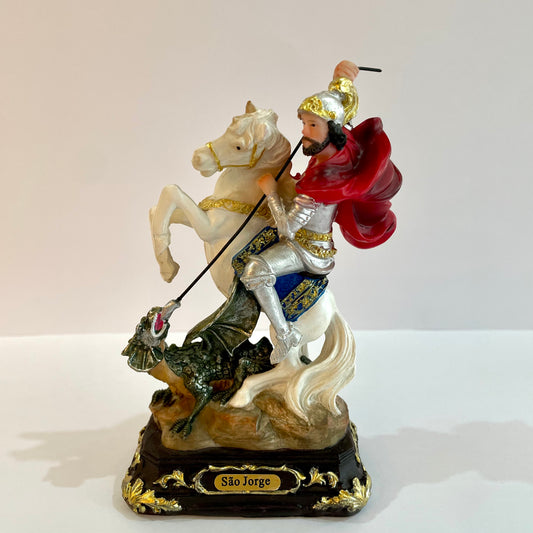 Imagem São Jorge 14 cm em Resina