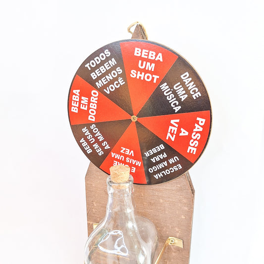 Pingômetro 1 Litro com jogo de Roleta + Copinho