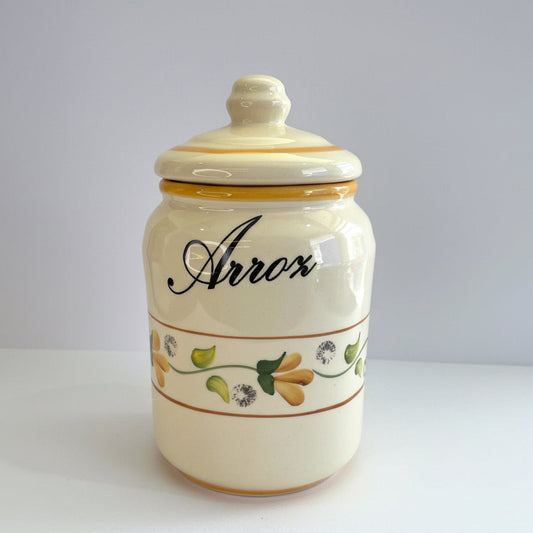 Pote Porta Mantimento Arroz em Cerâmica 25 x 15 cm (Altura x Diâmetro) – Star Bella