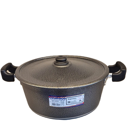 Panela Caçarola Robusta Craqueada Nº30 - 6,30 Litros | Couraça