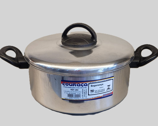 Panela Caçarola Standard Polida Nº22 - 3,40 Litros | Couraça