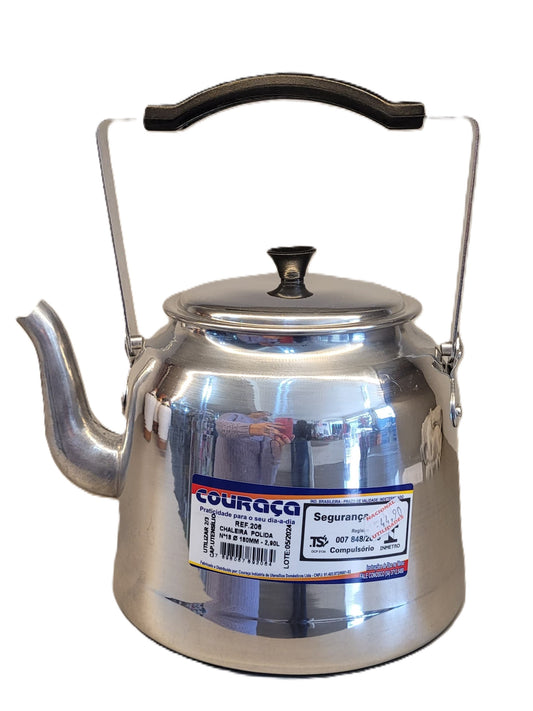 Chaleira Standard Polida Nº18 - 2,90 Litros | Couraça