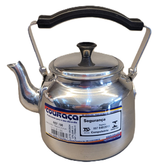 Chaleira Tradicional Polida Nº12 - 1,00 Litro Couraça