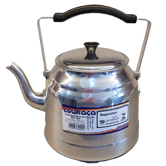 Chaleira Tradicional Polida Nº16 - 2,00 Litros | Couraça