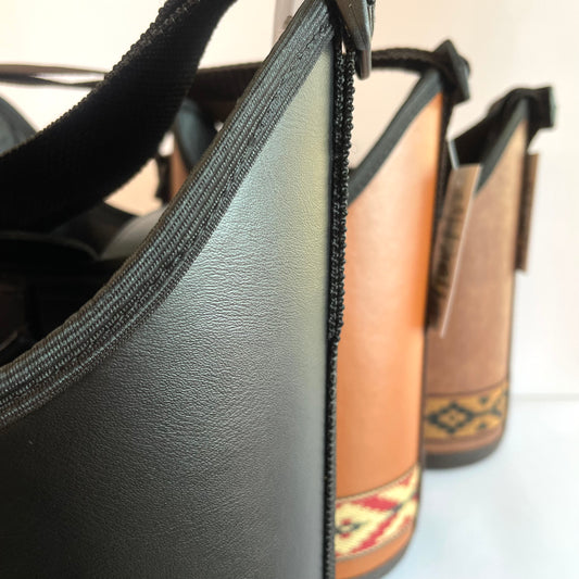 Mateira para Chimarrão 25 cm com Detalhe de Faixa Pampa | Estampa Gaúcha