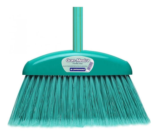 Vassoura Multiuso Gran-Mestra Limpamania Cerdas Plumadas - Para Todos os Pisos | 330×41×180 mm (Ref. 5210)